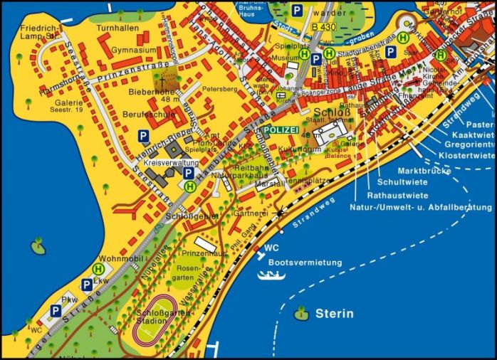Liniennetzplan Kreis Ostholstein 2011